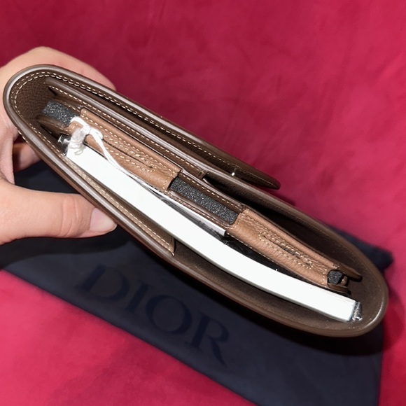 Christian Dior saddle agenda notebook iPad portfolio case - Picture 4 of 16